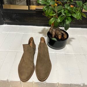 Lucky Brand Suede Ankle Boots